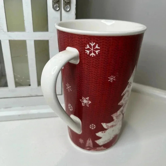 2008 Starbucks Holiday Knit Sweater Ceramic Mug 16 oz - Picture 4 of 7